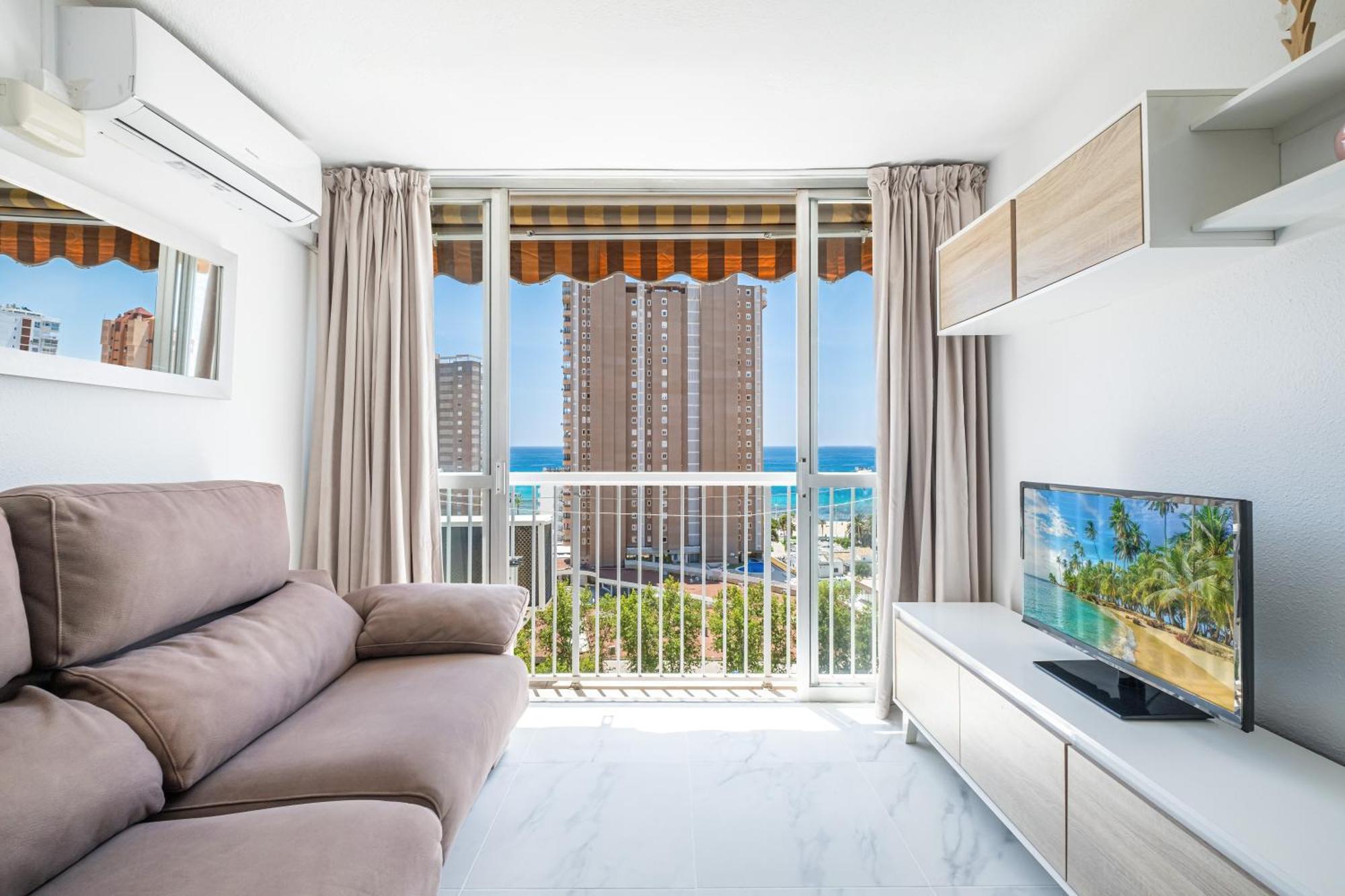 Albatros 12-8 Sea Views Levante Beach بينايدورم المظهر الخارجي الصورة