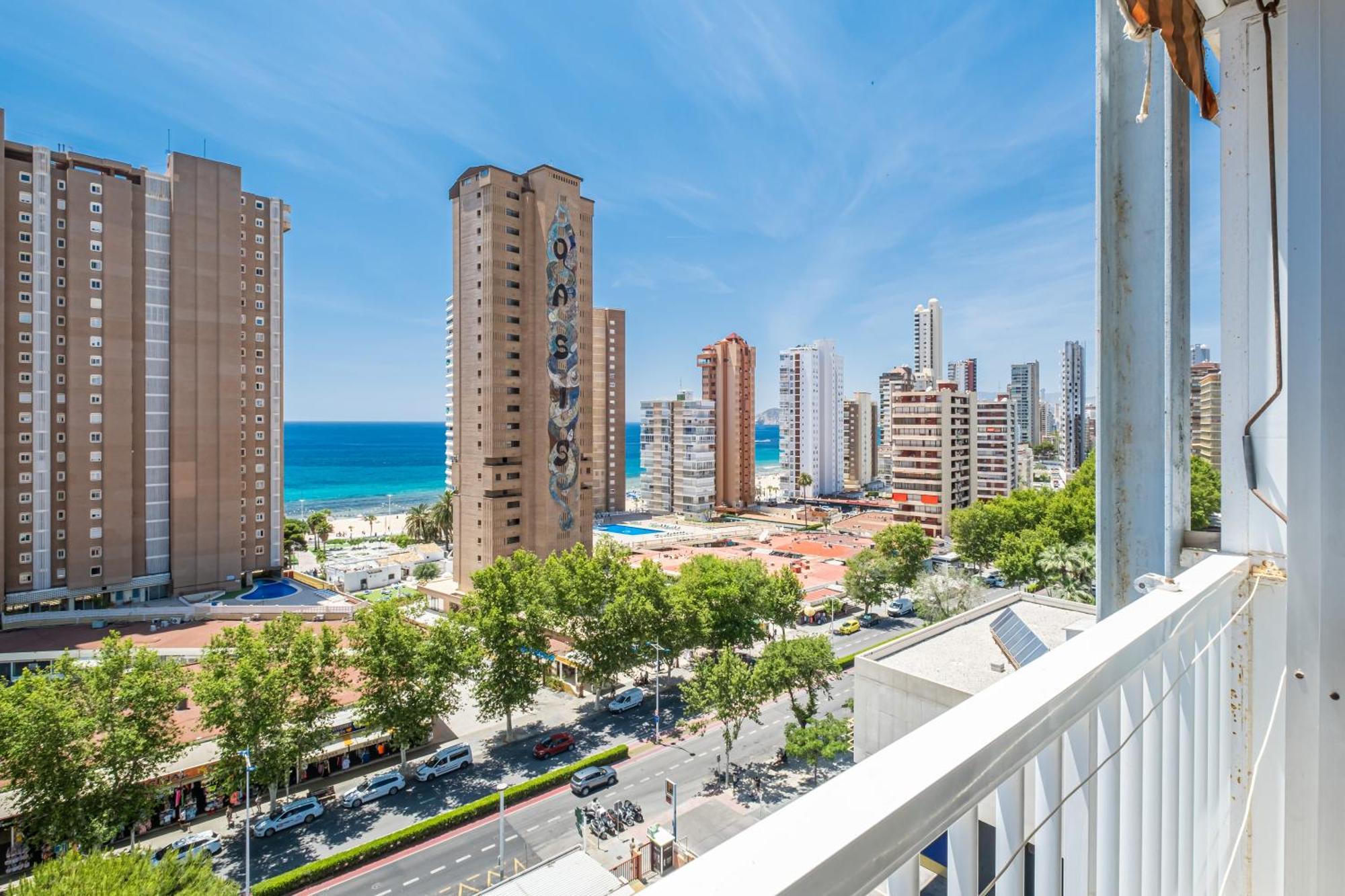 Albatros 12-8 Sea Views Levante Beach بينايدورم المظهر الخارجي الصورة