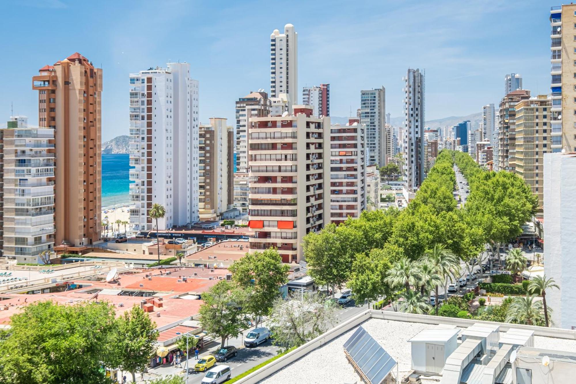 Albatros 12-8 Sea Views Levante Beach بينايدورم المظهر الخارجي الصورة