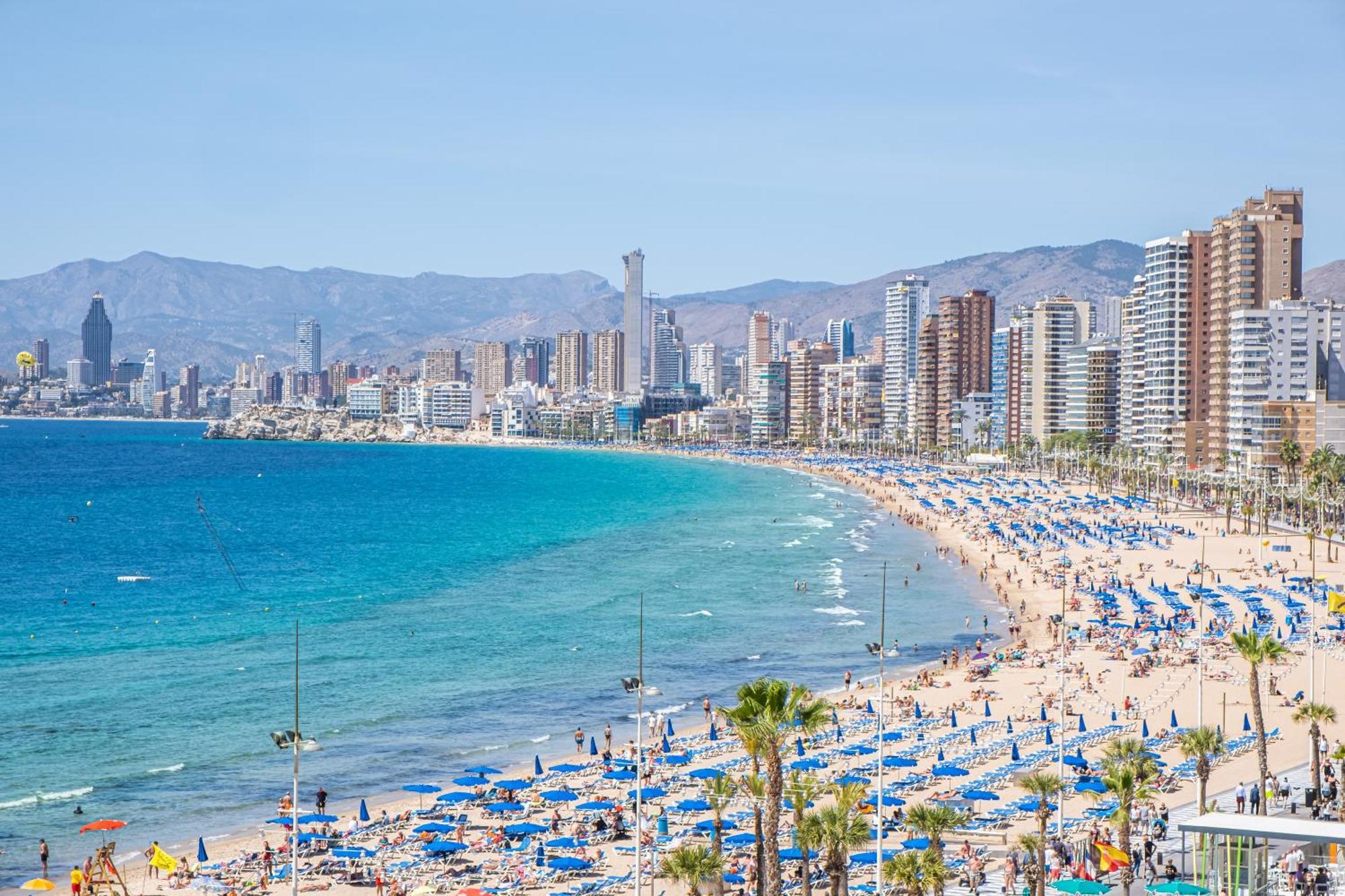 Albatros 12-8 Sea Views Levante Beach بينايدورم المظهر الخارجي الصورة
