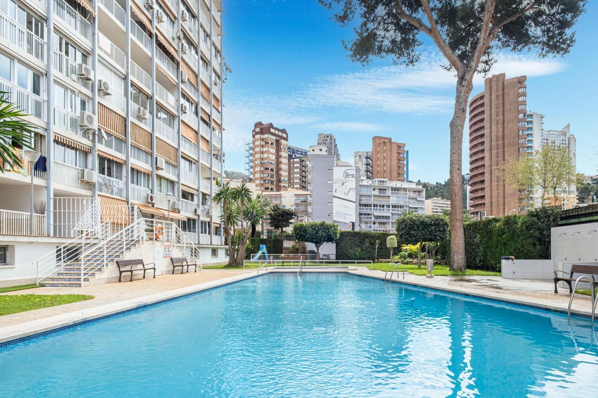 Albatros 12-8 Sea Views Levante Beach بينايدورم المظهر الخارجي الصورة