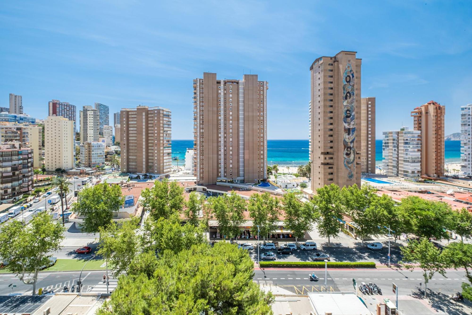 Albatros 12-8 Sea Views Levante Beach بينايدورم المظهر الخارجي الصورة