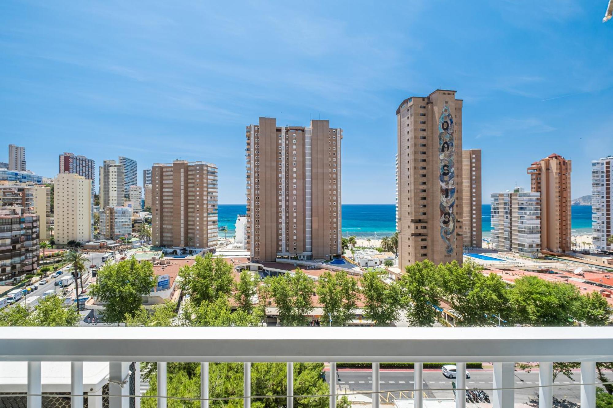 Albatros 12-8 Sea Views Levante Beach بينايدورم المظهر الخارجي الصورة